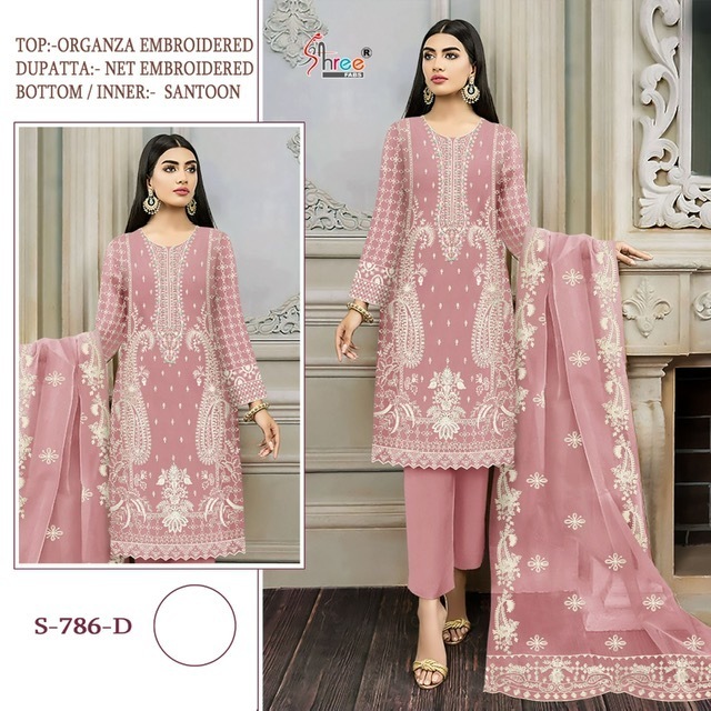 SHREE-FABS-S-786-ORGANZA-SALWAR-SUITS-WHOLESALER-SURAT-2