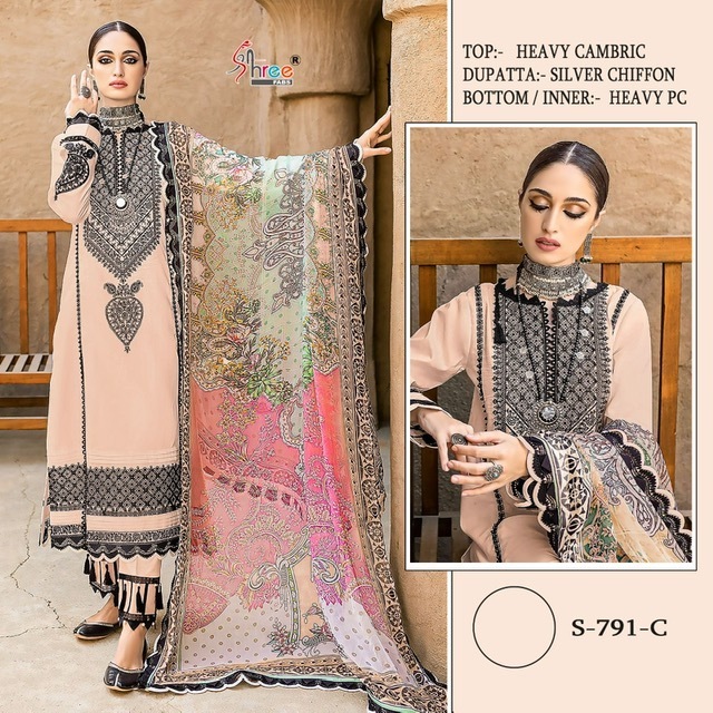 SHREE-FABS-S-791-COTTON-EMBROIDERY-PAKISTANI-SUITS-WHOLESALER-SURAT-1