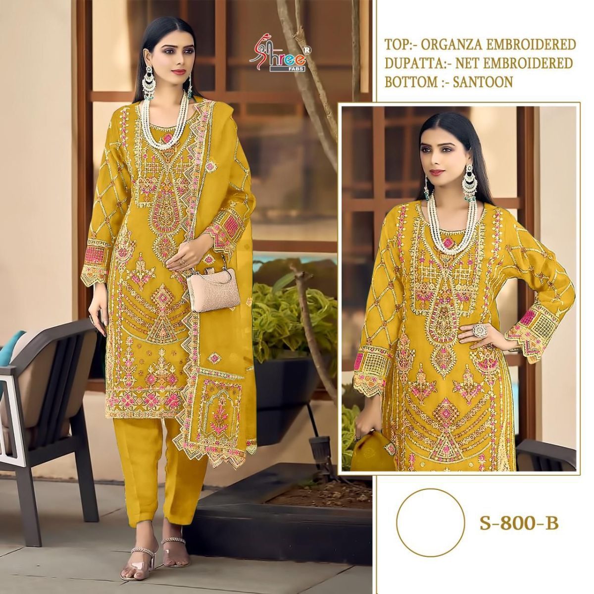 SHREE-FABS-S-800-ORGANZA-EMBROIDERY-PAKISTANI-SUITS-SUPPLIER-SURAT-2