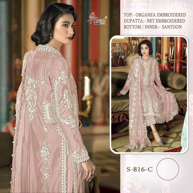 SHREE-FABS-S-816-ORGANZA-EMBROIDERY-PAKISTANI-SUITS-BEST-PRICE-4