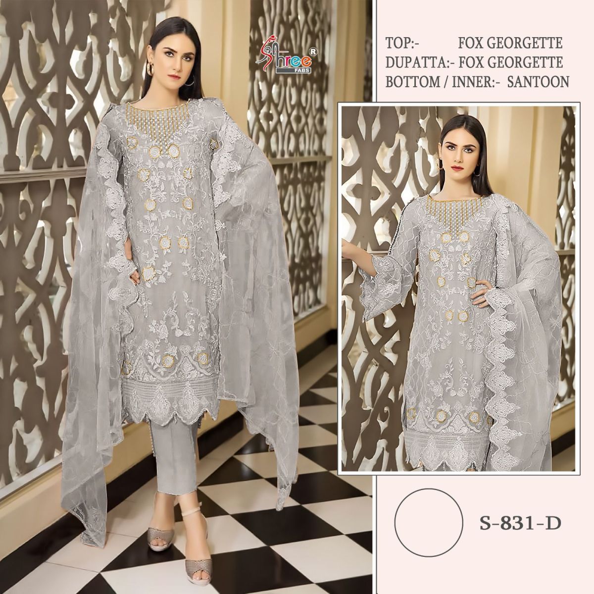 SHREE-FABS-S-831-FOUX-GEORGETTE-EMBROIDERY-PAKISTANI-SUITS-SURAT-3