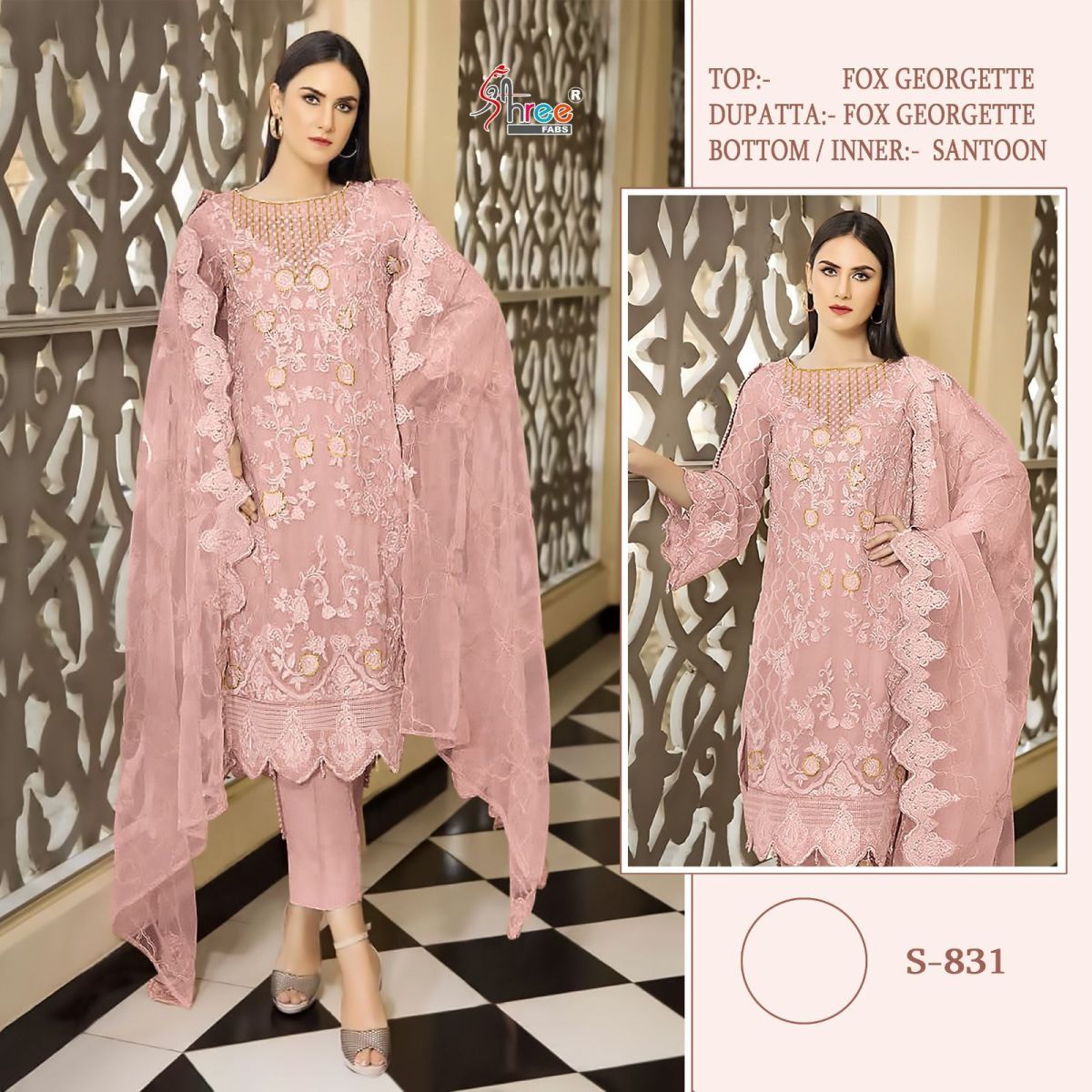 SHREE-FABS-S-831-FOUX-GEORGETTE-EMBROIDERY-PAKISTANI-SUITS-SURAT-4