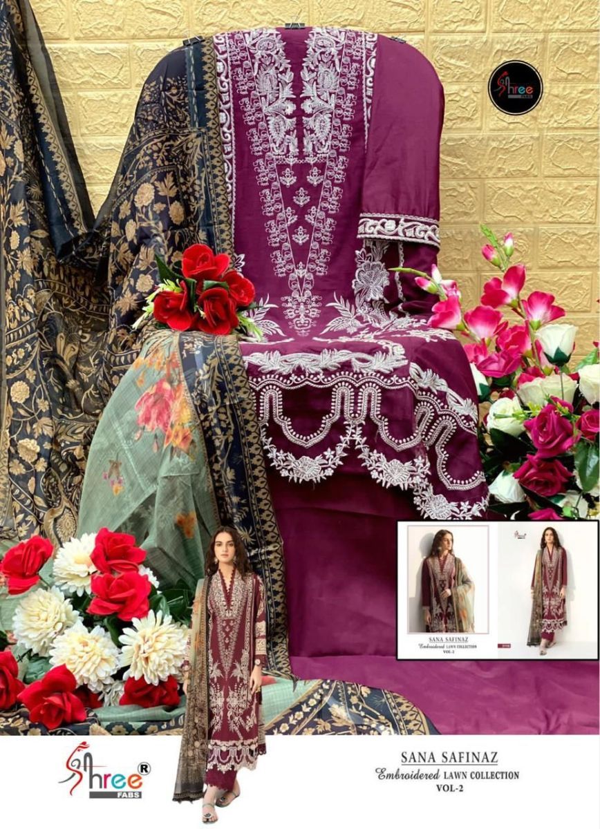 SHREE-FABS-SANA-SAFINAZ-EMBROIDERED-LAWN-COLLECTION-VOL-2-PAKISTANI-SUITS-SURAT-2