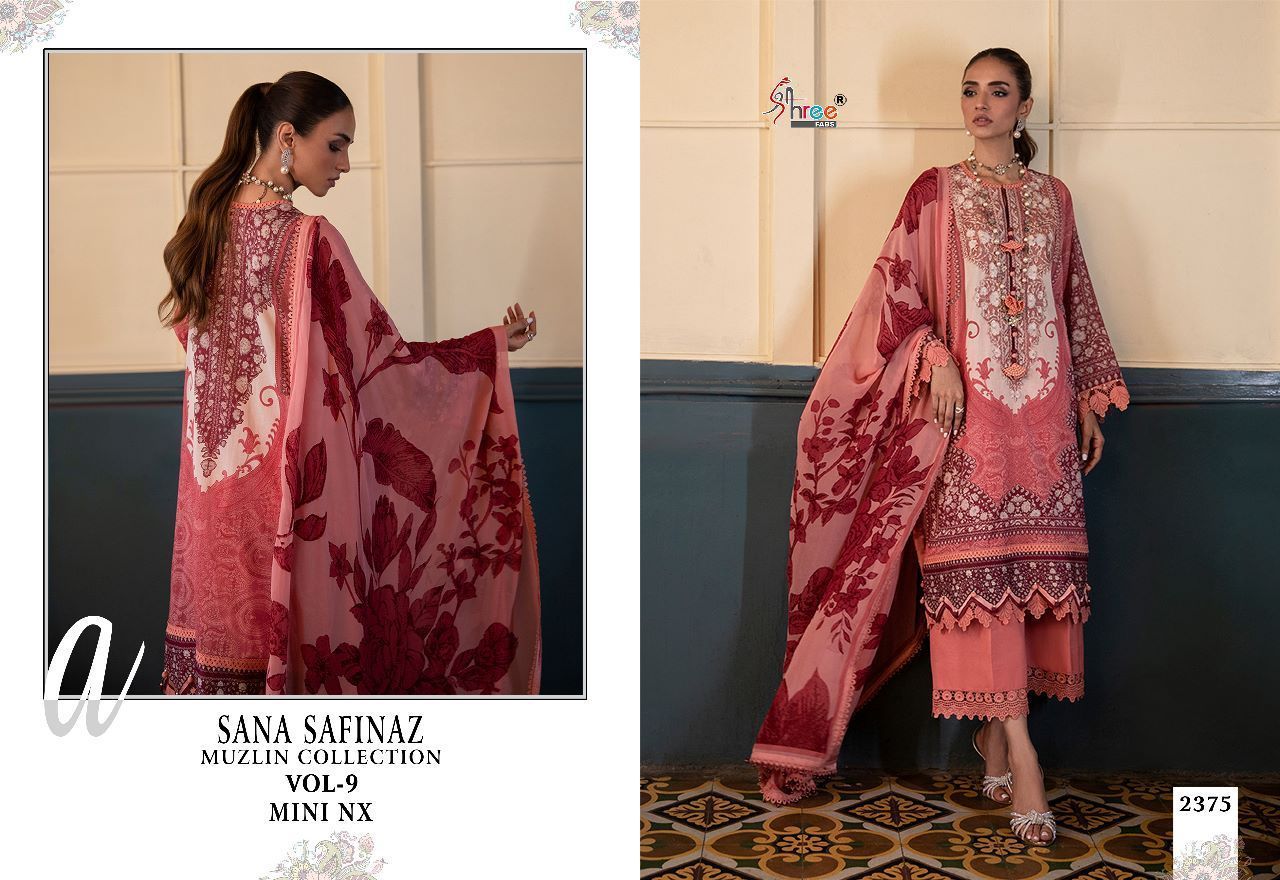 SHREE-FABS-SANA-SAFINAZ-MUZLIN-COLLECTION-VOL-9-MINI-NX-PAKISTANI-SUITS-SURAT-5