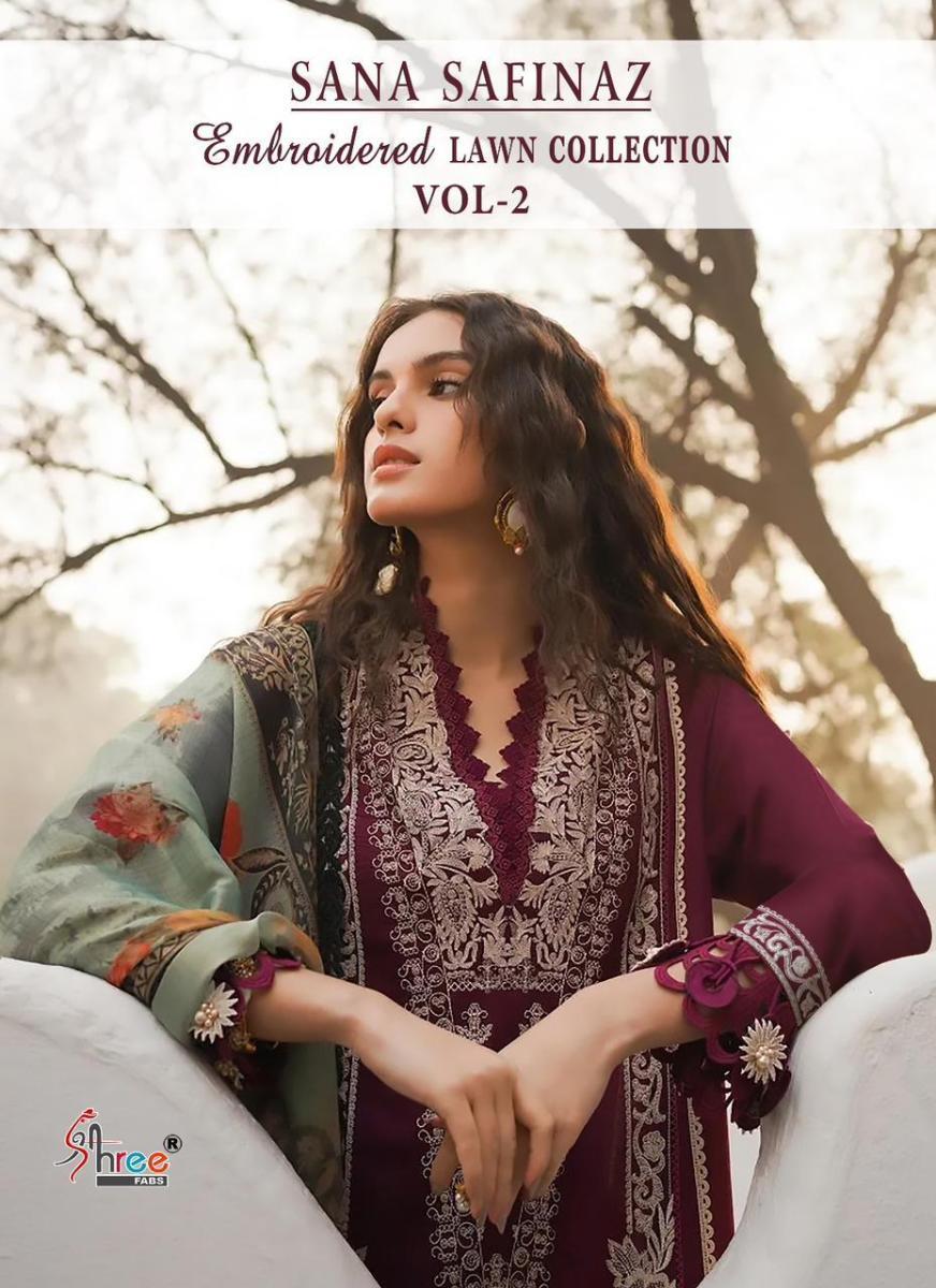 SHREE-FABS-SANA-SAFINAZ-VOL-2-EMBROIDERY-LAWN-COTTON-PAKISTANI-SUITS-AT-SURAT-1