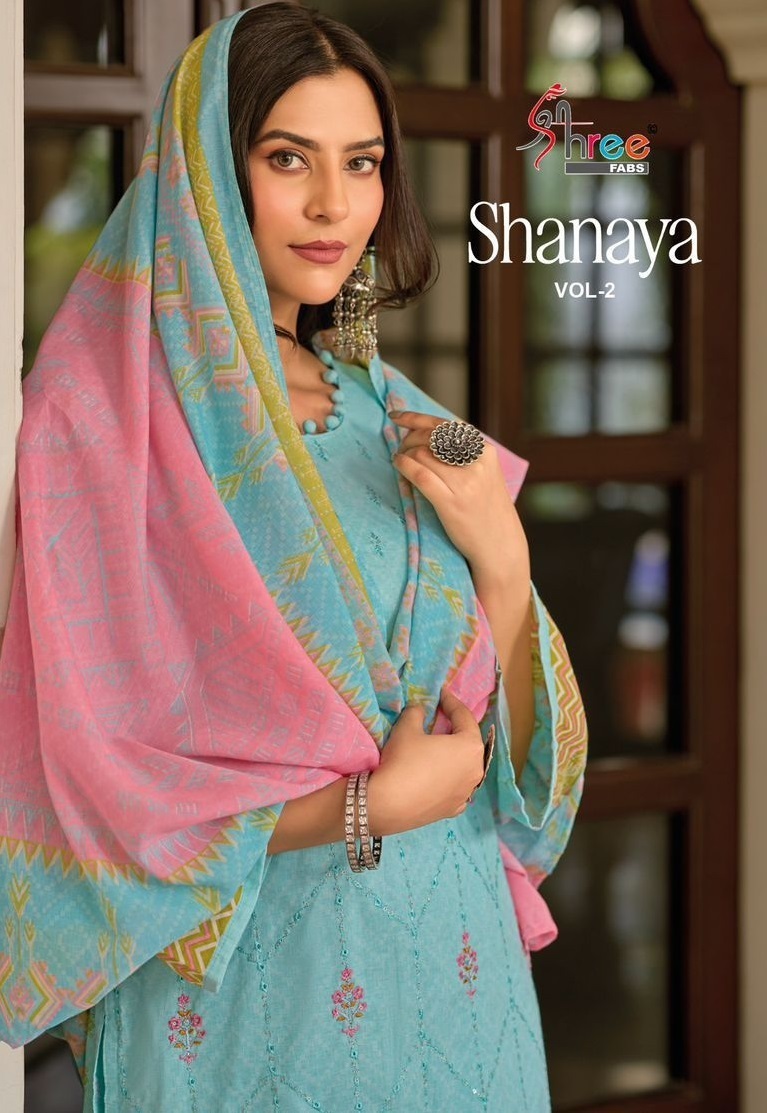 SHREE-FABS-SHANAYA-VOL-2-COTTON-EMBROIDERY-SALWAR-KAMEEZ-WHOLESALER-IN-SURAT-1