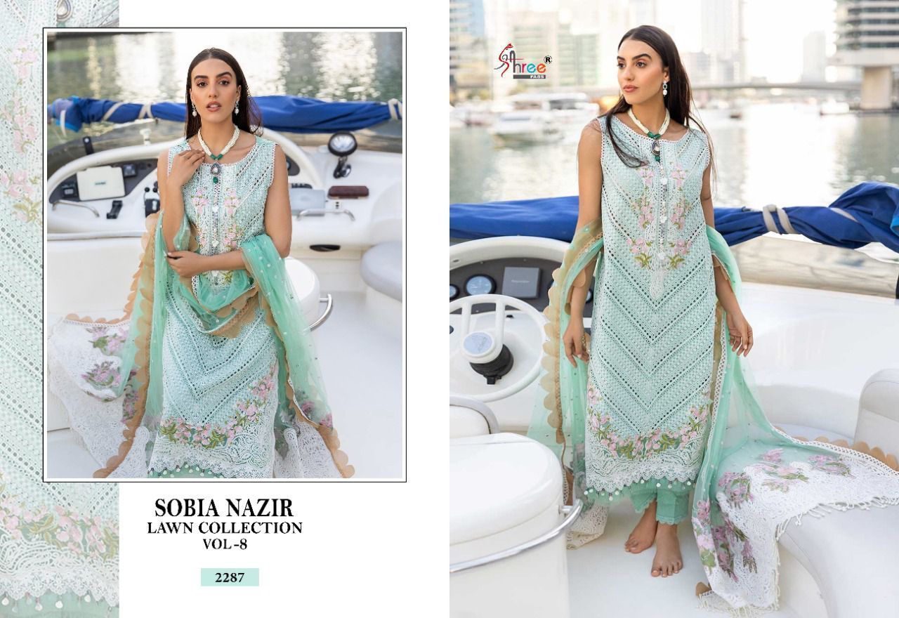 SHREE-FABS-SOBIA-NAZIR-LAWN-COLLECTION-VOL-8-COTTON-PAKISTANI-SUITS-SURAT-4