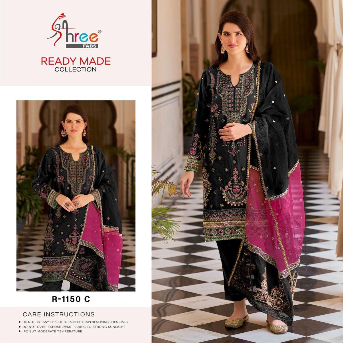 SHREE-FABS-SR-1150-ORGANZA-EMBROIDERY-PAKISTANI-SUITS-SURAT-3
