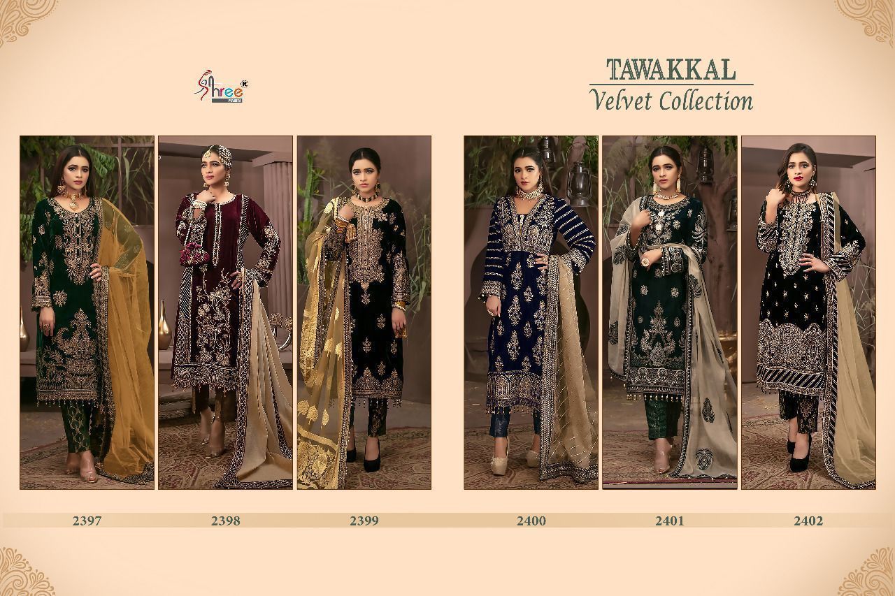 SHREE-FABS-TAWAKKAL-VELVET-COLLECTION-SUITS-2397-TO-2402-SERIES-7