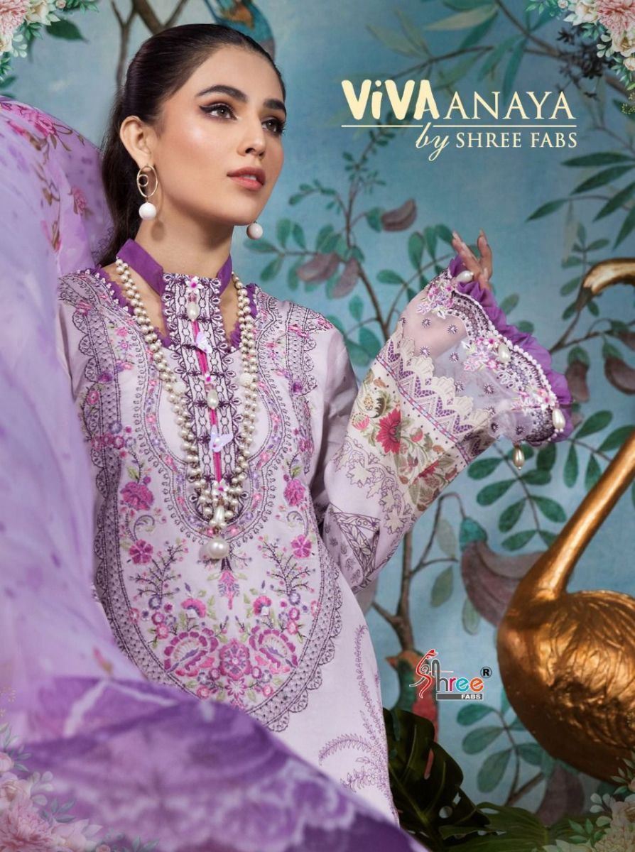SHREE-FABS-VIVA-ANAYA-LAWN-COTTON-PAKISTANI-SUITS-WHOLESALER-SURAT-2