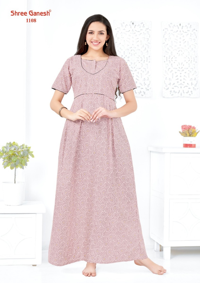 SHREE-GANESH-KAVYA-COTTON-NIGHT-GOWNS-NEW-CATALOGUE-4