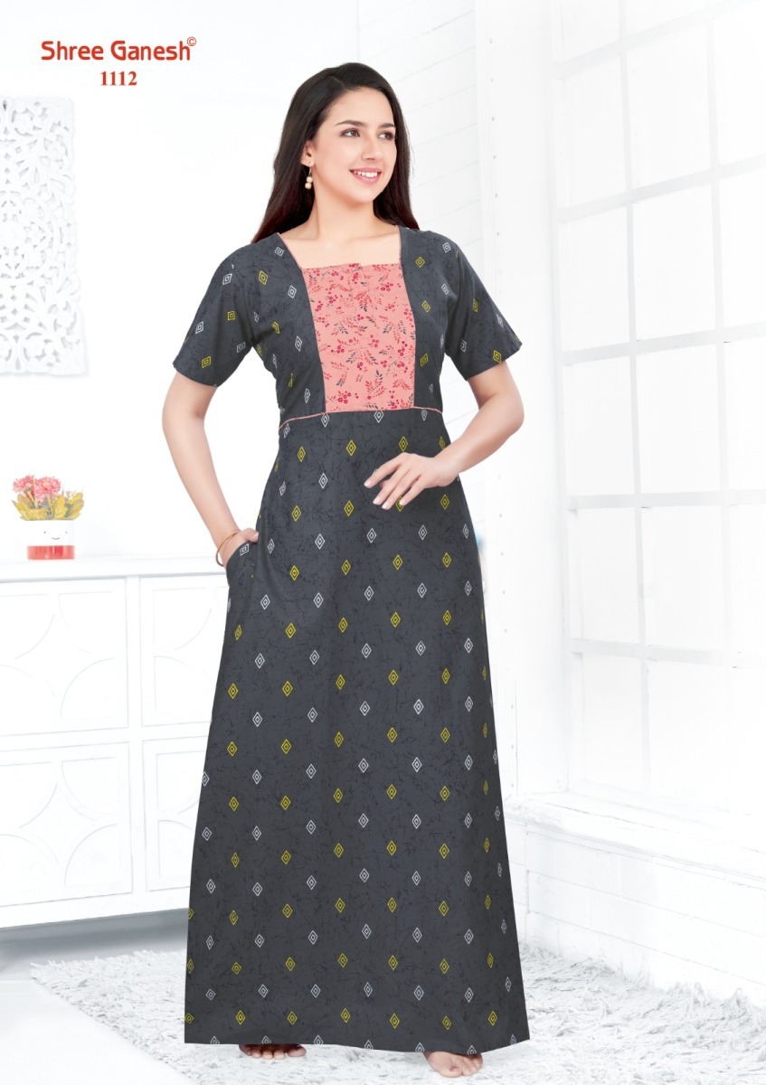 SHREE-GANESH-KAVYA-COTTON-NIGHT-GOWNS-NEW-CATALOGUE-6