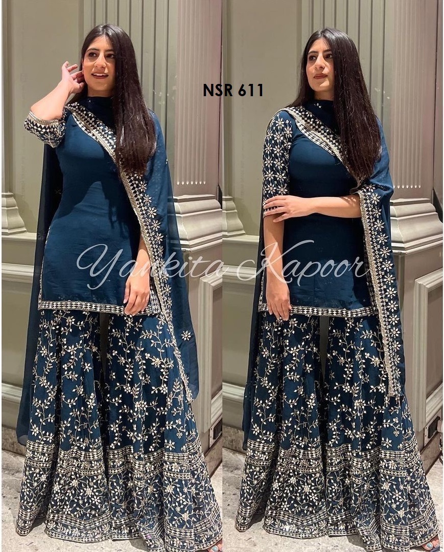 SHREE-HARI-NSR-611-C-DESIGNER-TOP-PLAZZO-1