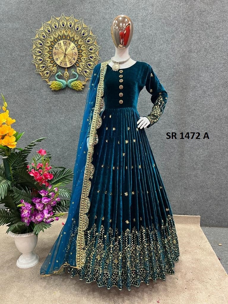 SHREE-HARI-SR-1472-A-READYMADE-GOWN-WHOLESALER-1
