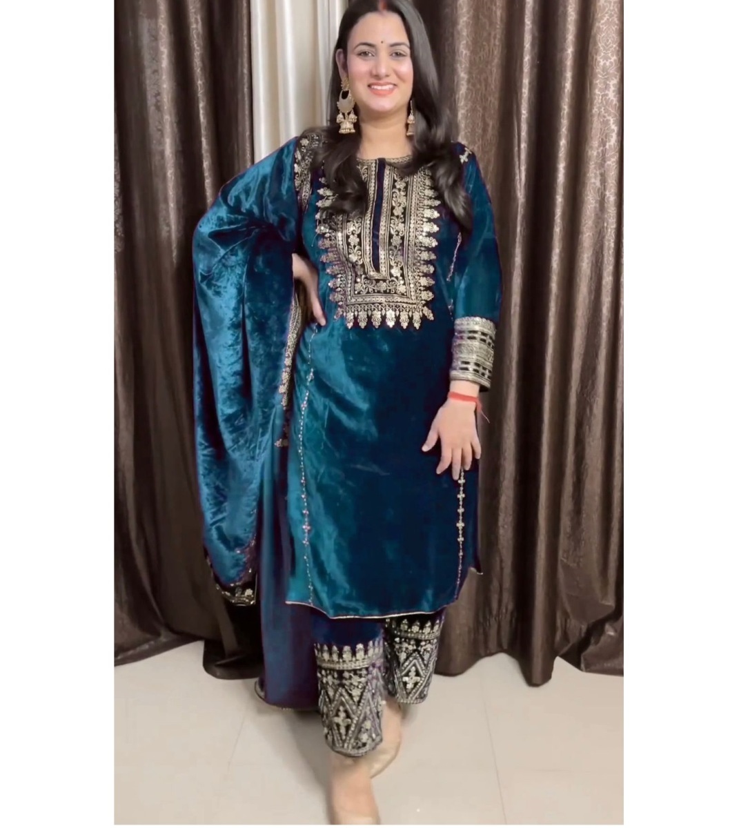 SHREE-HARI-SRK-5017-D-DESIGNER-VELVET-SUITS-1