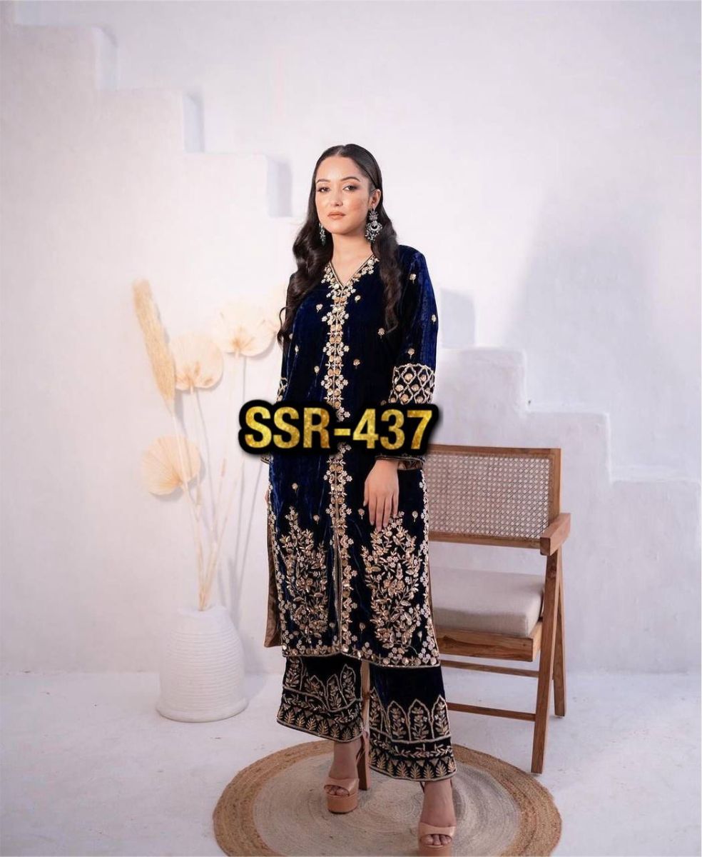 SHREE-HARI-SSR-437-DESIGNER-VELVET-SUITS-WHOLESALE-1