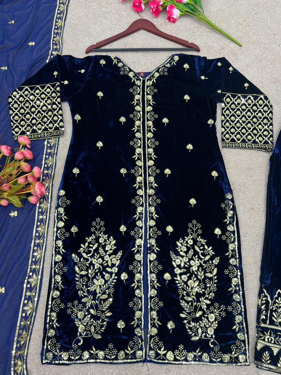 SHREE-HARI-SSR-437-DESIGNER-VELVET-SUITS-WHOLESALE-4