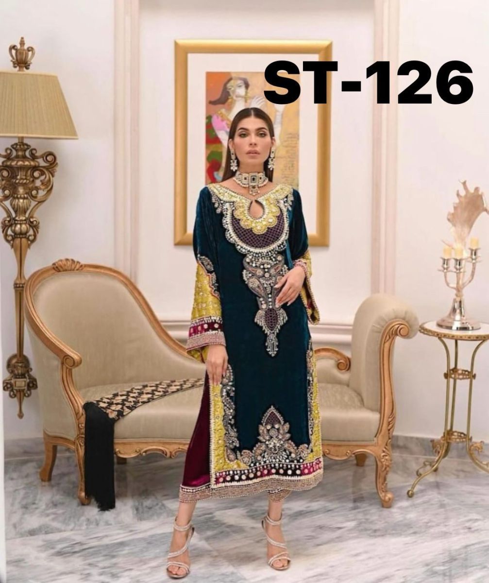 SHREE-TEXTILE-ST-126-DESIGNER-VELVET-SUITS-1