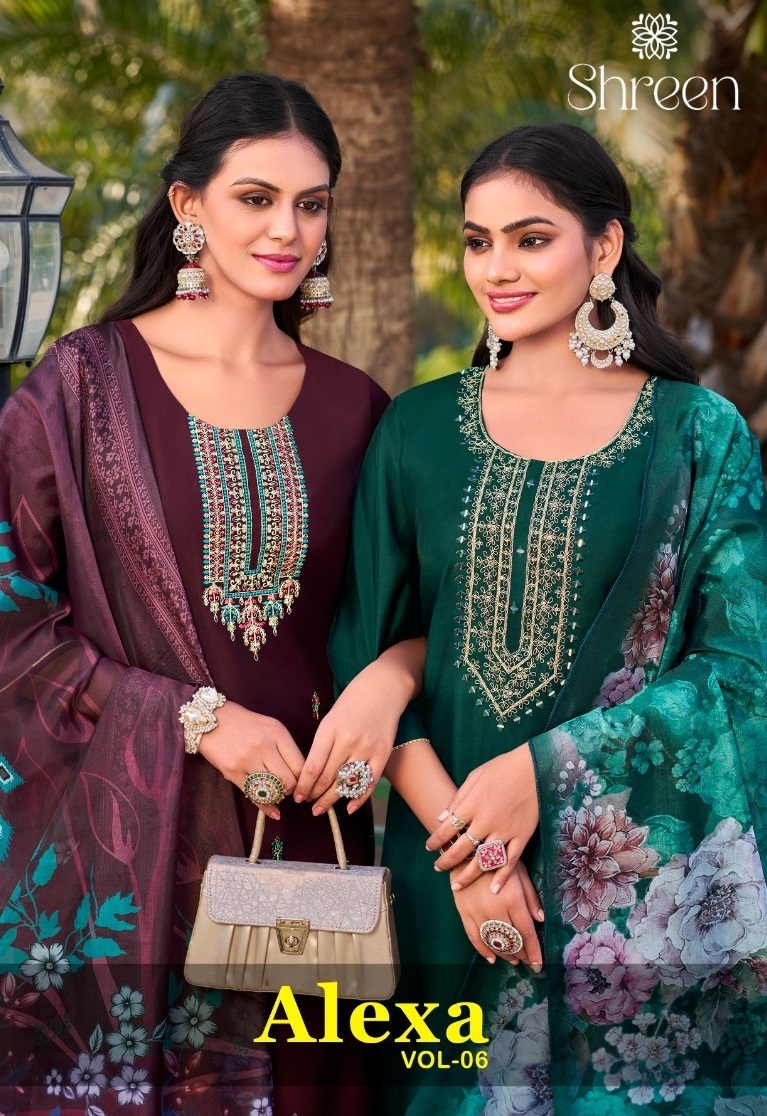 SHREEN-ALEXA-VOL-6-ROMAN-SILK-READYMADE-KURTI-SUPPLIER-4