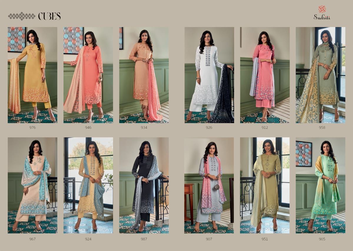 SUDRITI-CUBES-CAMBRIC-DIGITAL-PRINT-WITH-EMBROIDERY-SUITS-LATEST-CATALOGUE-2