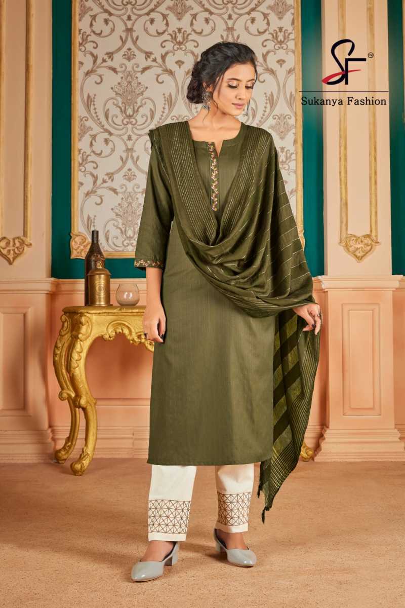 SUKANYA-FASHION-ROYAL-COUPLE-VOL-5-GIRLS-KURTI-WITH-BOYS-KURTA-COMBO-SET-14