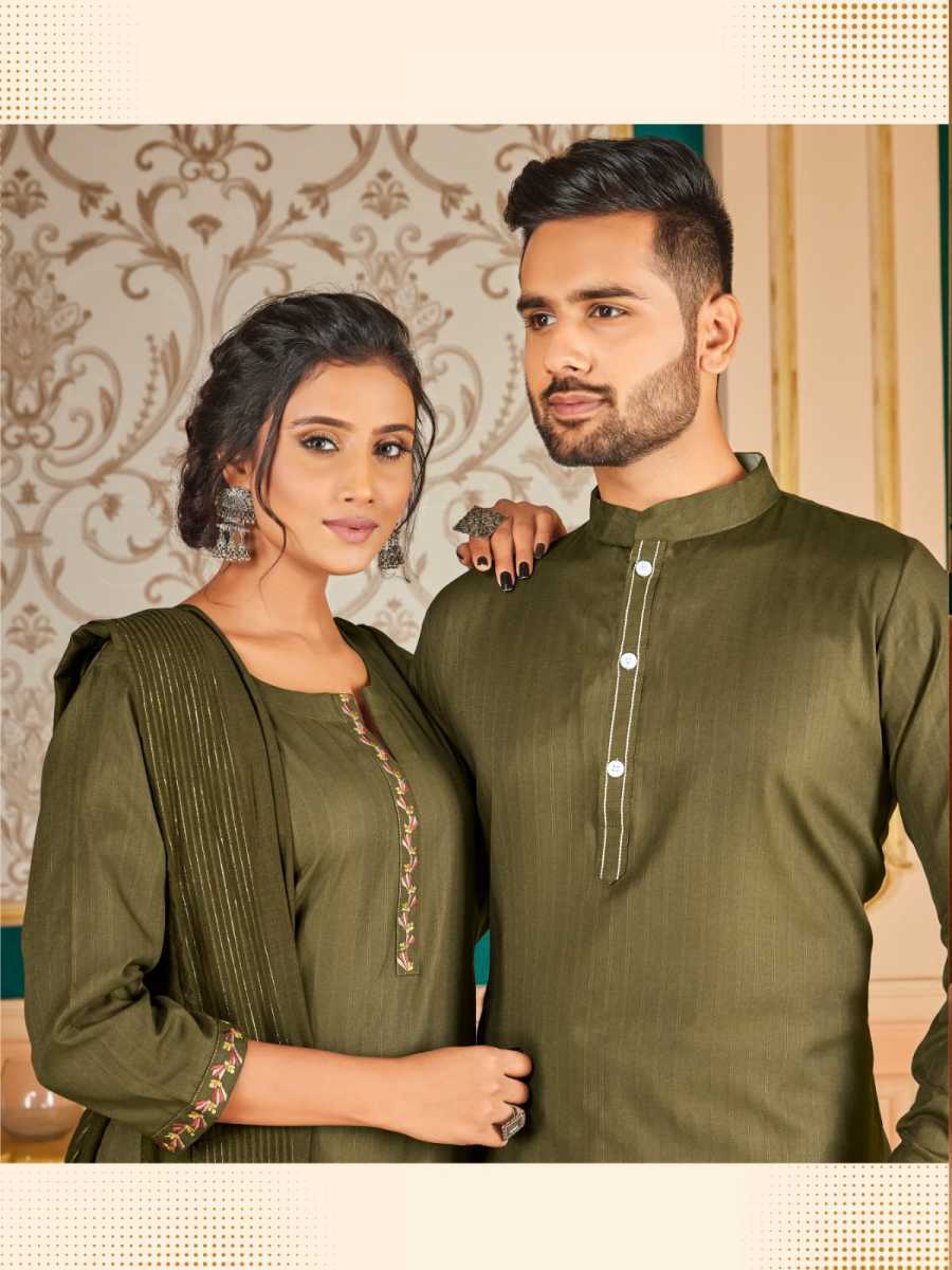 SUKANYA-FASHION-ROYAL-COUPLE-VOL-5-GIRLS-KURTI-WITH-BOYS-KURTA-COMBO-SET-8