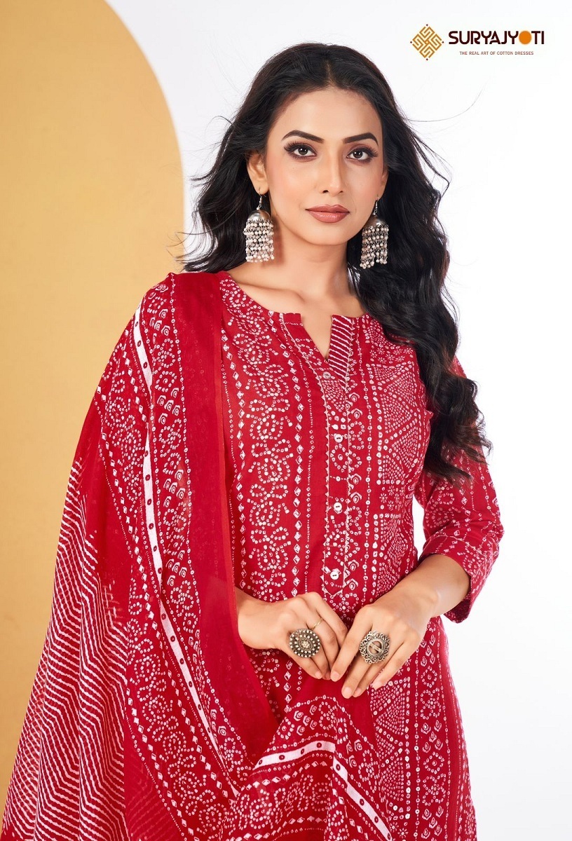 SURYAJYOTI-BANDHANI-LEHARIYA-VOL-6-COTTON-READYMADE-KURTI-SUPPLIER-IN-SURAT-3