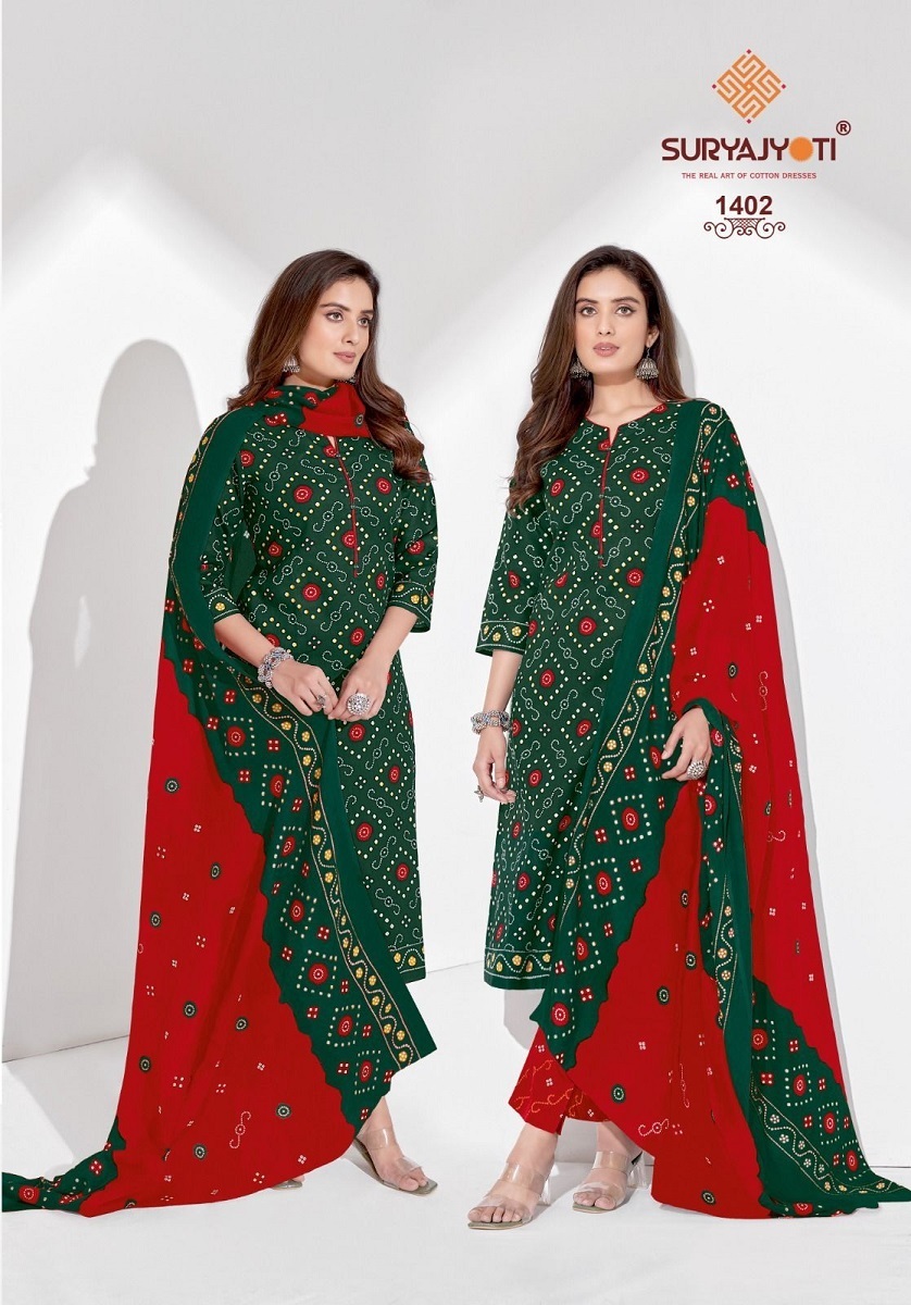 SURYAJYOTI-BANDHANI-SPECIAL-VOL-14-CAMBRIC-COTTON-BANDHNI-PRINT-SUITS-SURAT-9