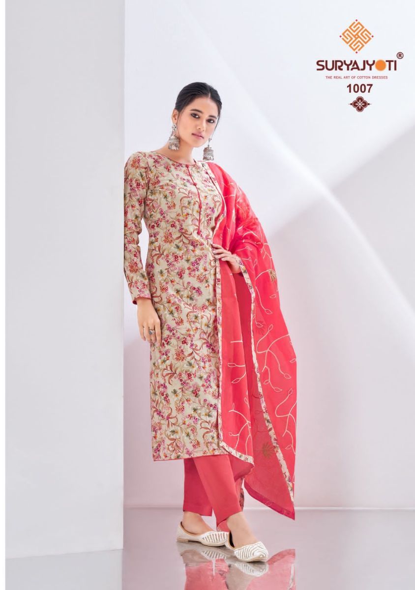 SURYAJYOTI-NISHA-VOL-1-CAMBRIC-COTTON-KHADI-PRINT-SUITS-WHOLESALER-SURAT-6