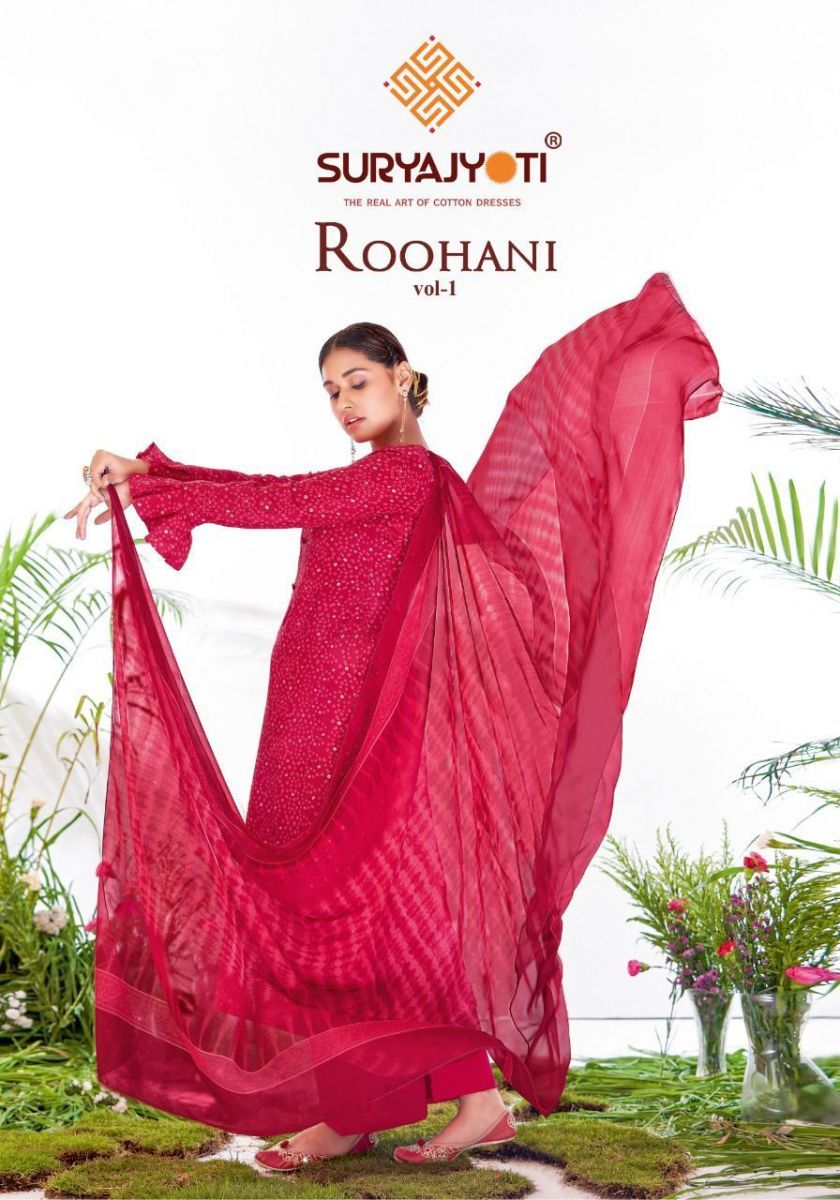 SURYAJYOTI-ROOHANI-VOL-1-COTTON-SLUB-PRINTED-SUITS-WHOLESALER-SURAT-1