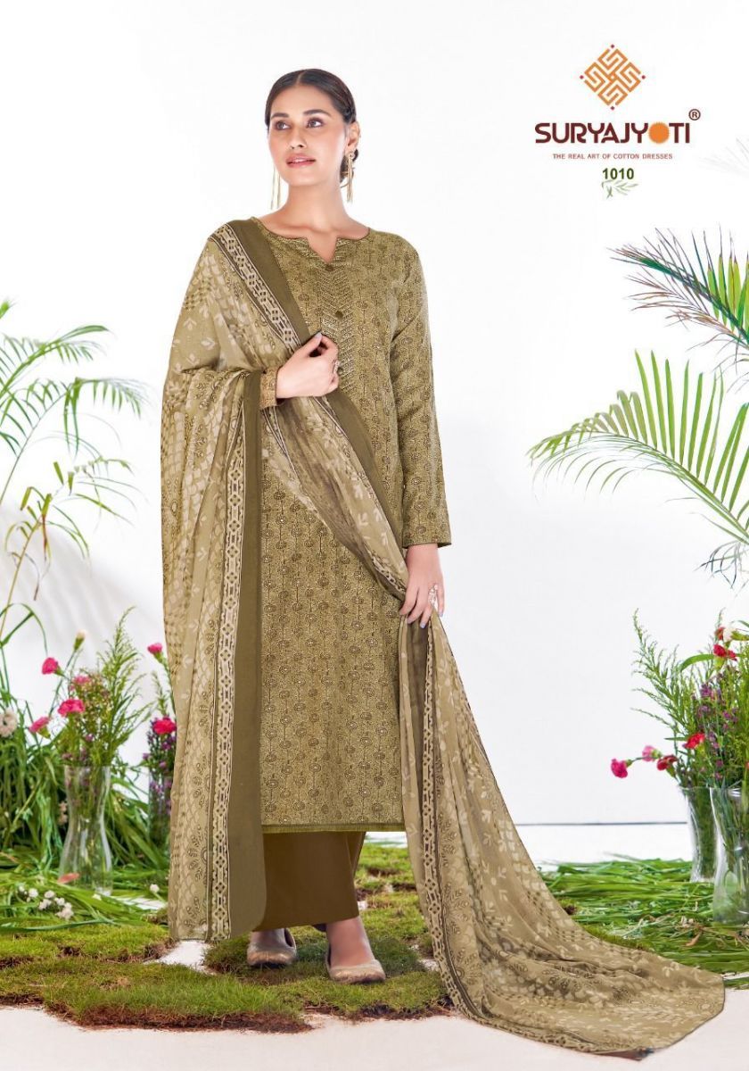 SURYAJYOTI-ROOHANI-VOL-1-COTTON-SLUB-PRINTED-SUITS-WHOLESALER-SURAT-11