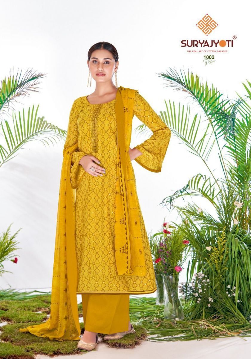 SURYAJYOTI-ROOHANI-VOL-1-COTTON-SLUB-PRINTED-SUITS-WHOLESALER-SURAT-3