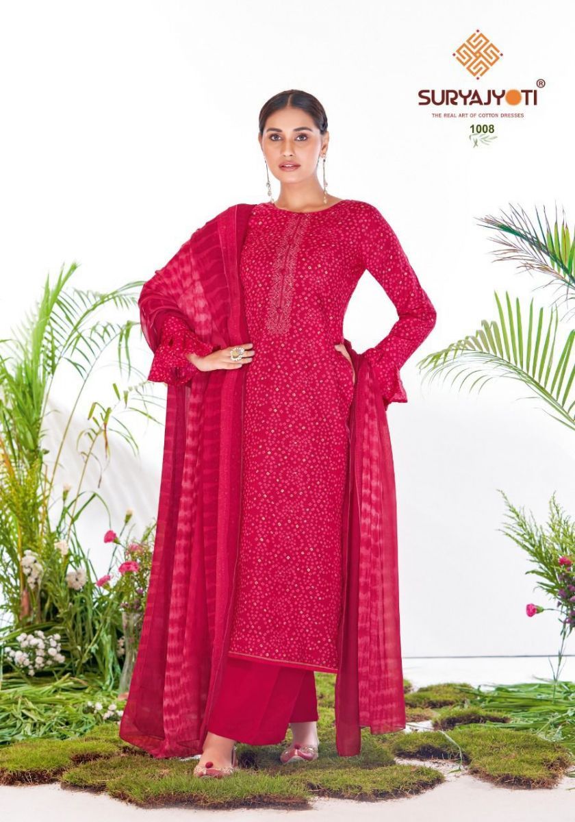SURYAJYOTI-ROOHANI-VOL-1-COTTON-SLUB-PRINTED-SUITS-WHOLESALER-SURAT-9