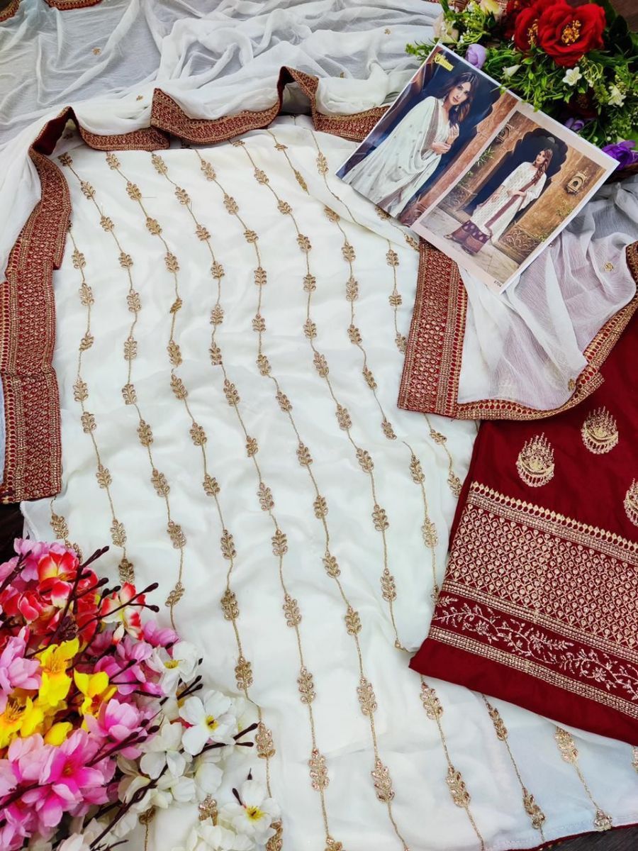 SWAGAT-VIOLET-6704-GEORGETTE-SALWAR-SUITS-WHOLESALER-1