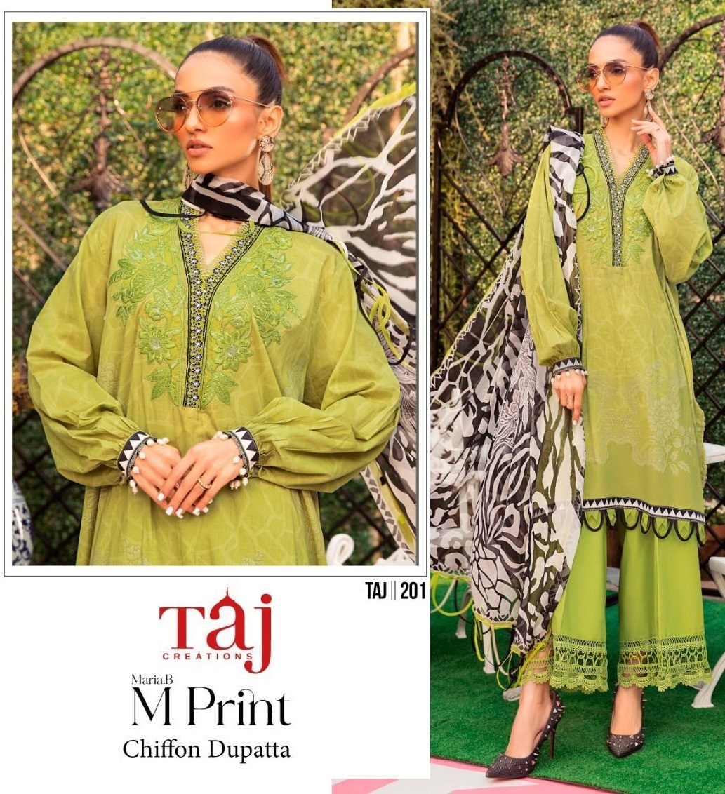 TAJ-201-MARIA-B-M-PRINT-SALWAR-SUITS-WHOLESALE