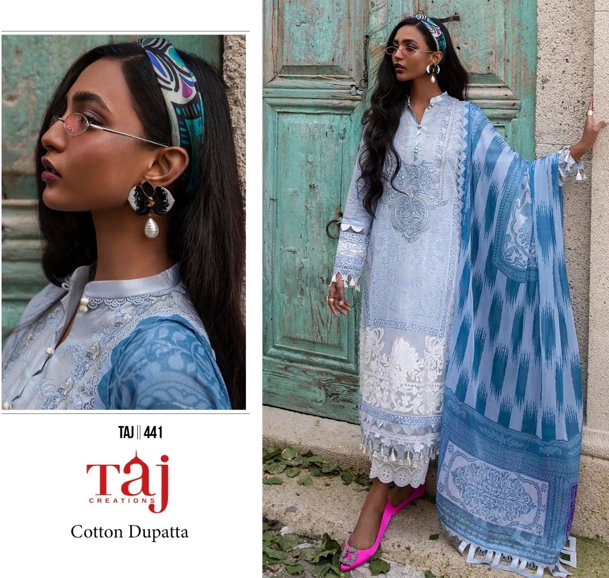 TAJ-CREATIONS-441-PAKISTANI-SUITS-IN-INDIA-1