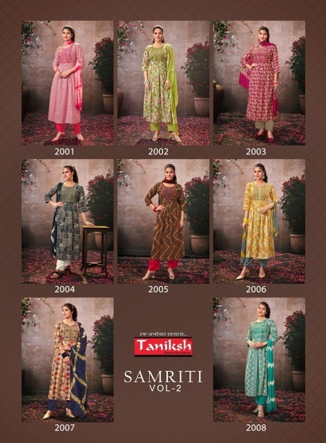 TANIKSH-SAMRITI-VOL-2-RAYON-EMBROIDERY-READYMADE-KURTIS-WHOLESALER-IN-SURAT-12