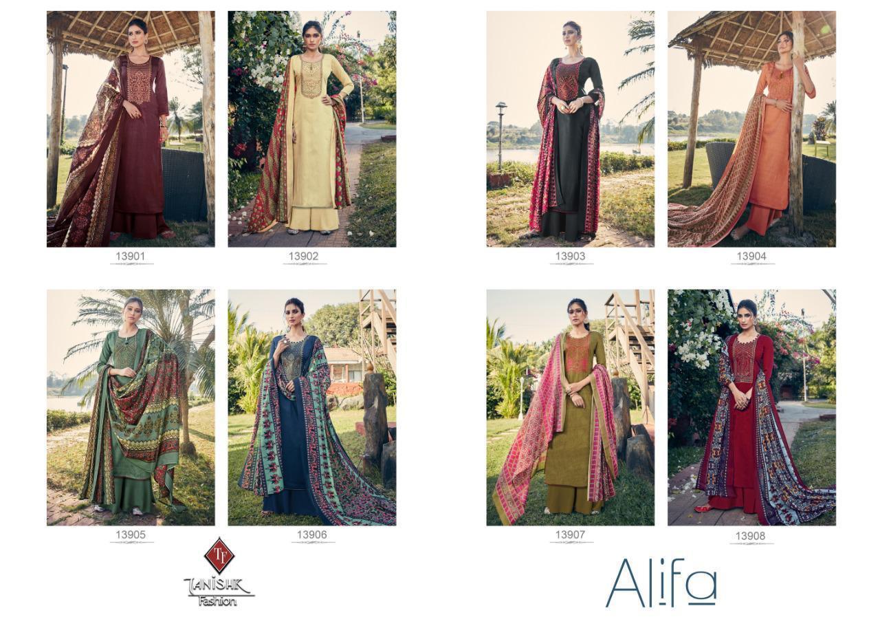 TANISHK-ALIFA-COTTON-MAL-DUPATTA-SUITS-2