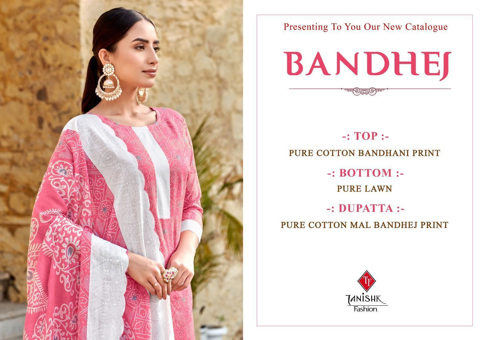 TANISHK-FASHION-BANDHEJ-COTTON-BANDHNI-PRINT-SUITS-WHOLESALE-2