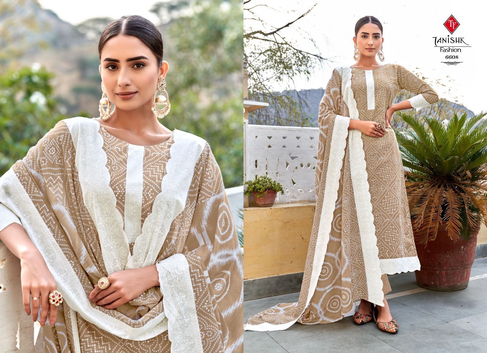 TANISHK-FASHION-BANDHEJ-COTTON-BANDHNI-PRINT-SUITS-WHOLESALE-6