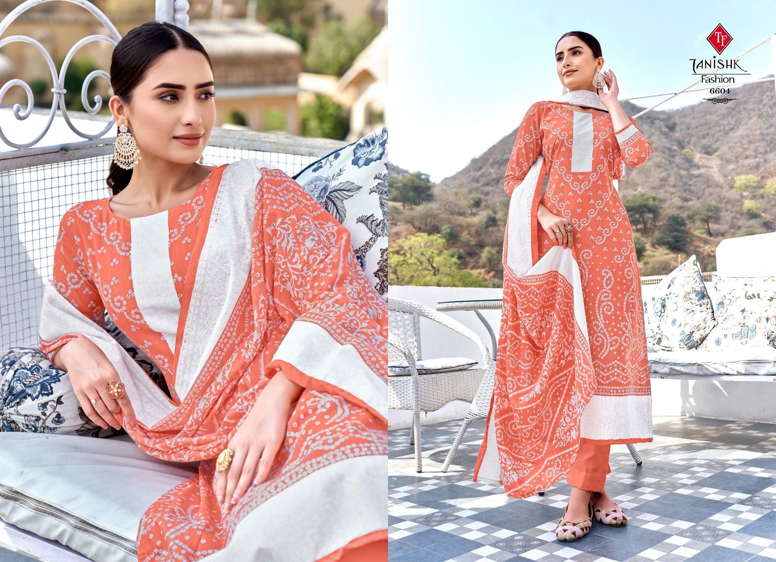 TANISHK-FASHION-BANDHEJ-COTTON-BANDHNI-PRINT-SUITS-WHOLESALE-7