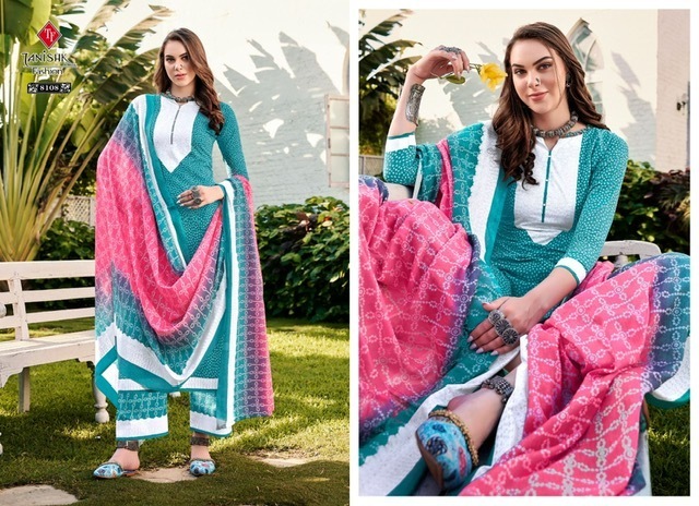 TANISHK-FASHION-BANDHEJ-VOL-2-COTTON-BANDHNI-PRINT-SUITS-WHOLESALE-7