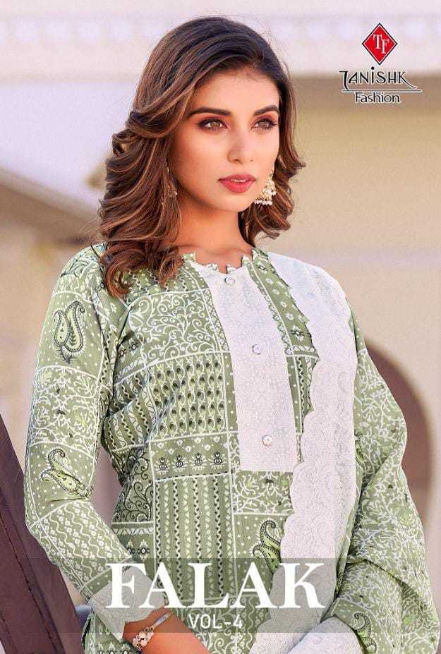 TANISHK-FASHION-FALAK-VOL-4-COTTON-PRINTED-SUITS-WHOLESALE-1