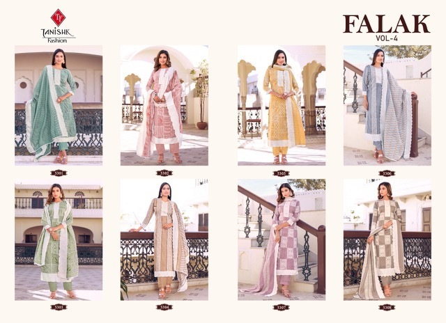 TANISHK-FASHION-FALAK-VOL-4-COTTON-PRINTED-SUITS-WHOLESALE-8