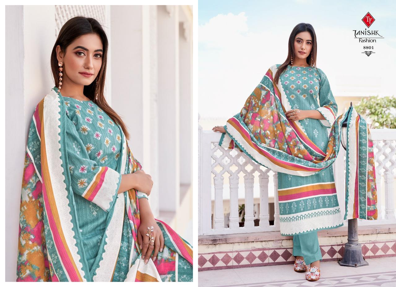 TANISHK-FASHION-FALAK-VOL-7-PURE-COTTON-PRINTED-SUITS-AT-SURAT-5