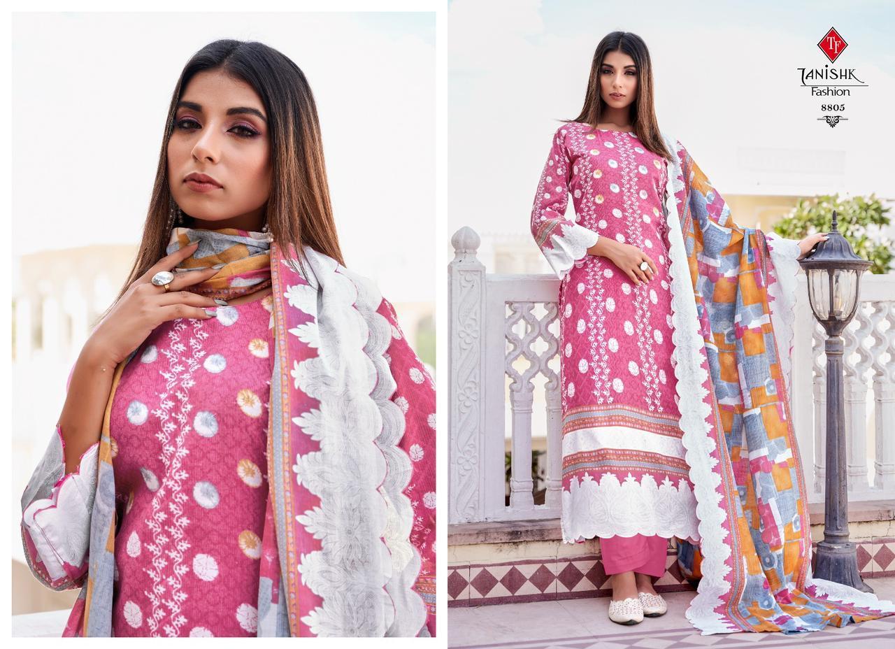 TANISHK-FASHION-FALAK-VOL-7-PURE-COTTON-PRINTED-SUITS-AT-SURAT-8