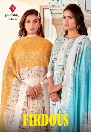 TANISHK-FASHION-FIRDOUS-COTTON-PRINTED-SUITS-WHOLESALER-1