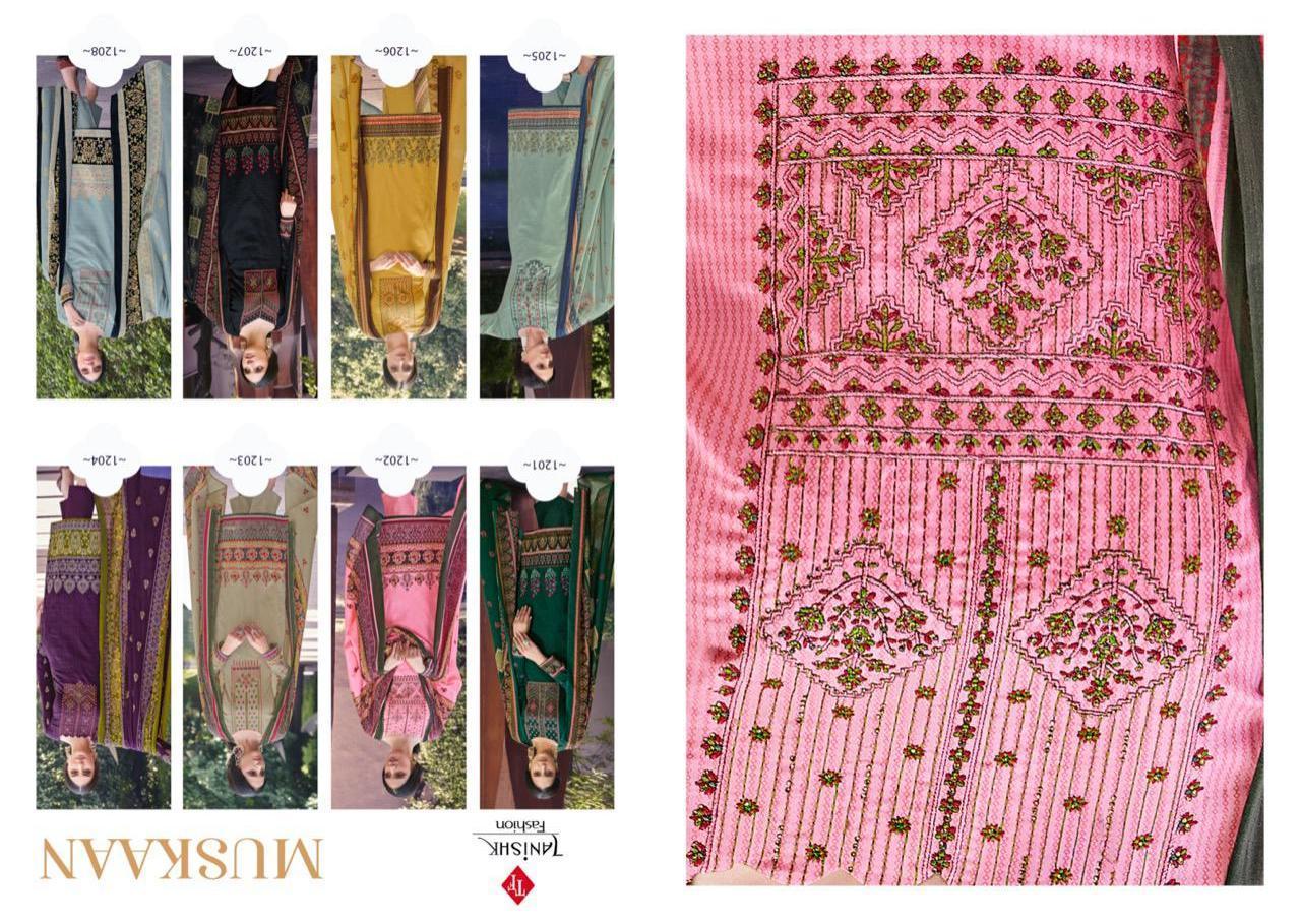 TANISHK-FASHION-MUSKAAN-JAM-COTTON-SALWAR-SUITS-WHOLESALE