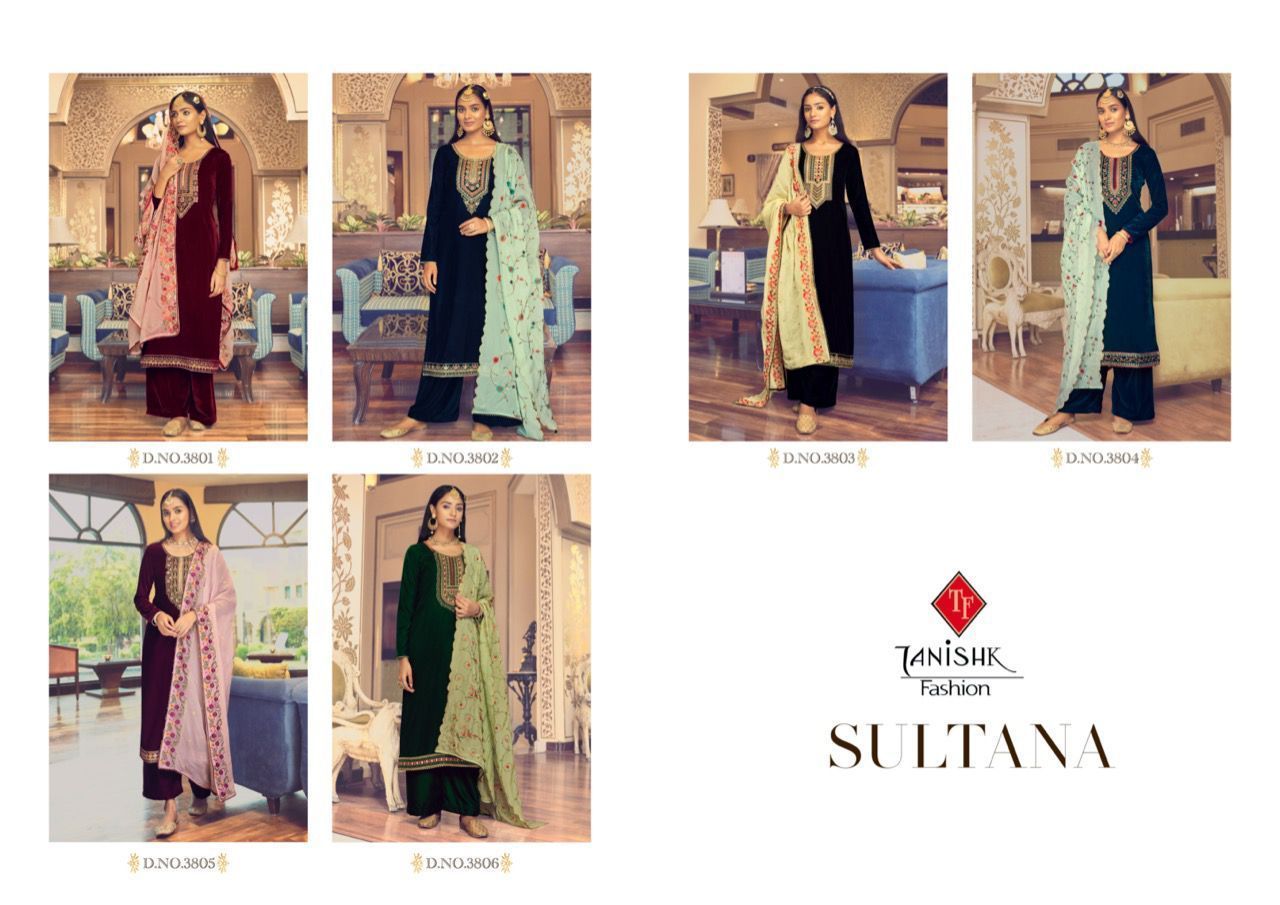 TANISHK-FASHION-SULTANA-WINTER-VELVET-EMBROIDERY-SUITS-AT-SURAT-12