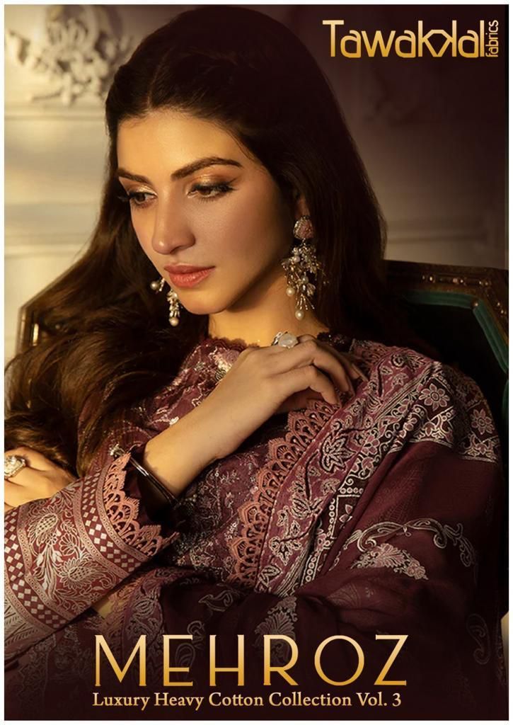 TAWAKKAL-FAB-MEHROZ-VOL-3-READYMADE-KARACHI-SUITS-WHOLESALER-SURAT-1